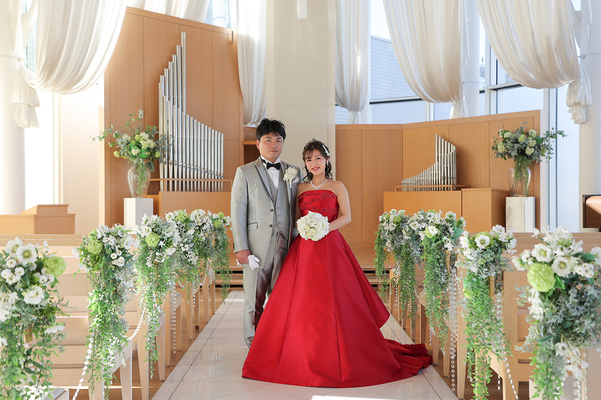 小小結婚式千葉教堂/外景地[千葉/日本]