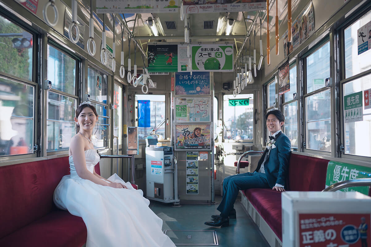 路面電車/外景地[廣島/日本]