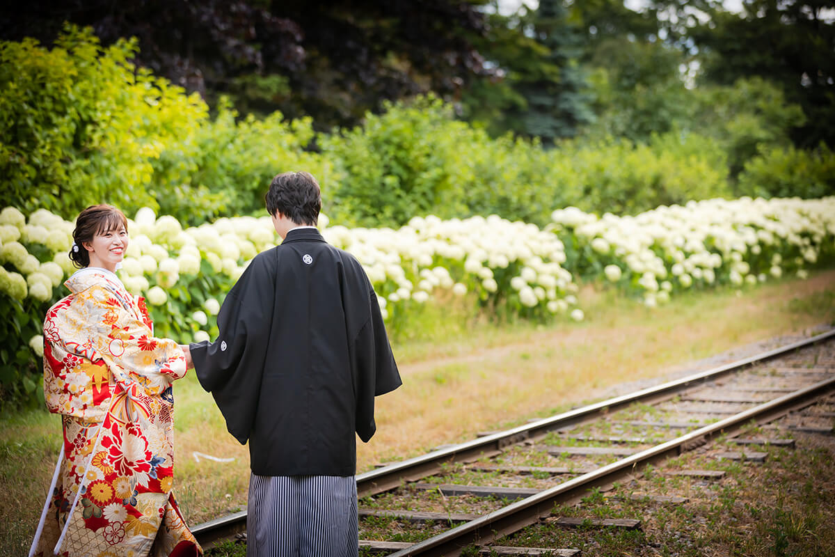 百合が原公園/外景地-北海道婚紗攝影[在日本拍攝婚紗照][北海道/日本]