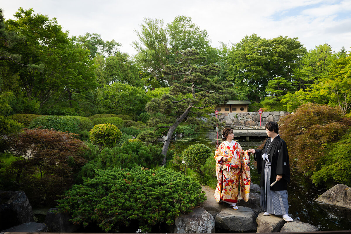 百合が原公園/外景地-北海道婚紗攝影[在日本拍攝婚紗照][北海道/日本]