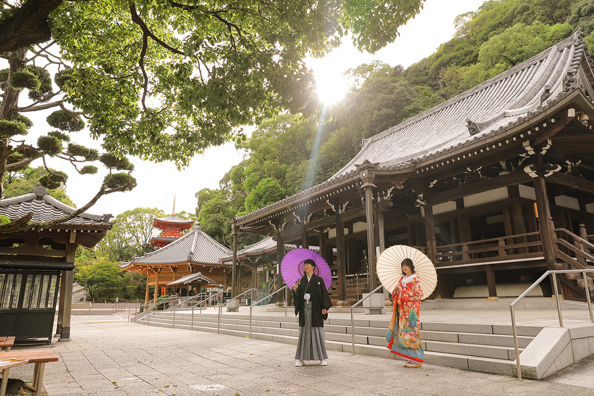 神戶市內寺院/外景地[神戶/日本]