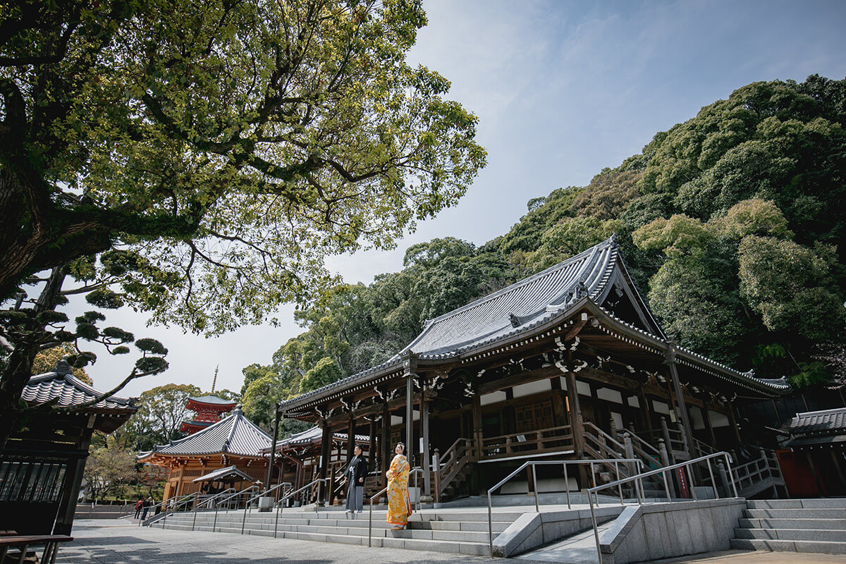 神戶市內寺院/外景地[神戶/日本]