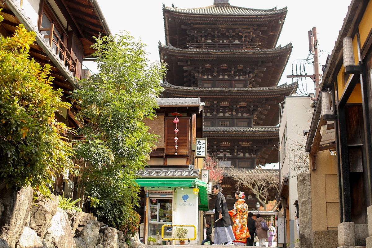 二年坂/外景地[京都/日本]