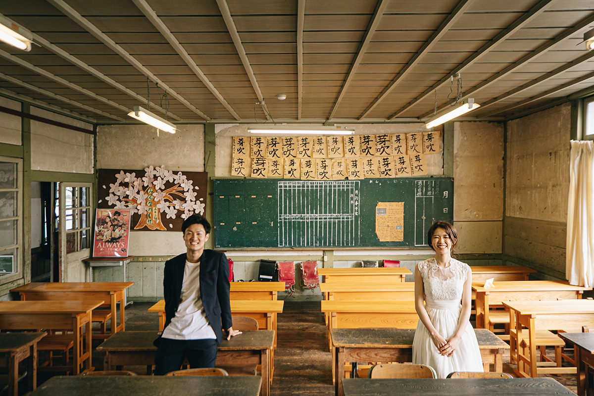 舊遷喬尋常小学校/外景地[岡山/日本]