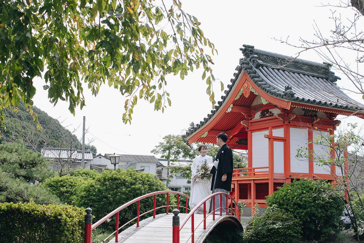 吉備津神社/外景地[岡山/日本]