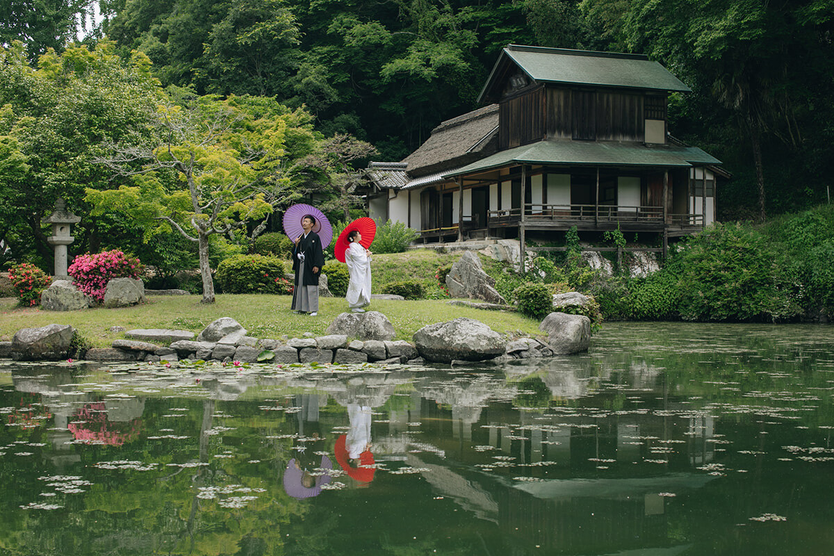 近水園/外景地[岡山/日本]