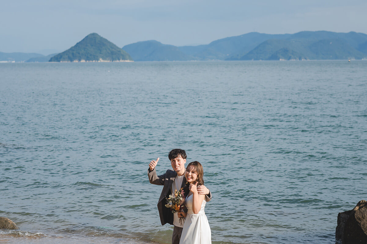 澀川海水浴場/外景地[岡山/日本]