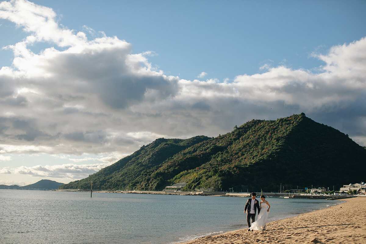 澀川海水浴場/外景地[岡山/日本]