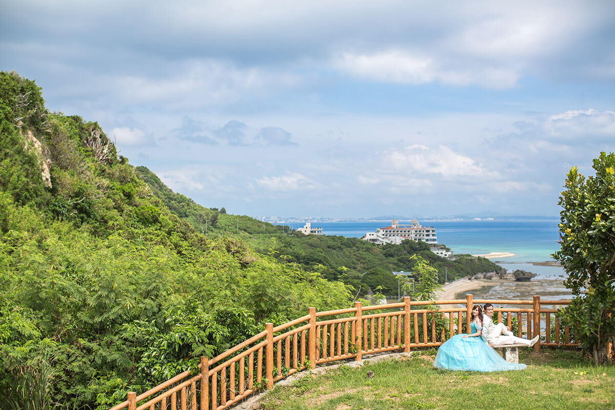 知念岬公園/外景地[沖繩/日本]