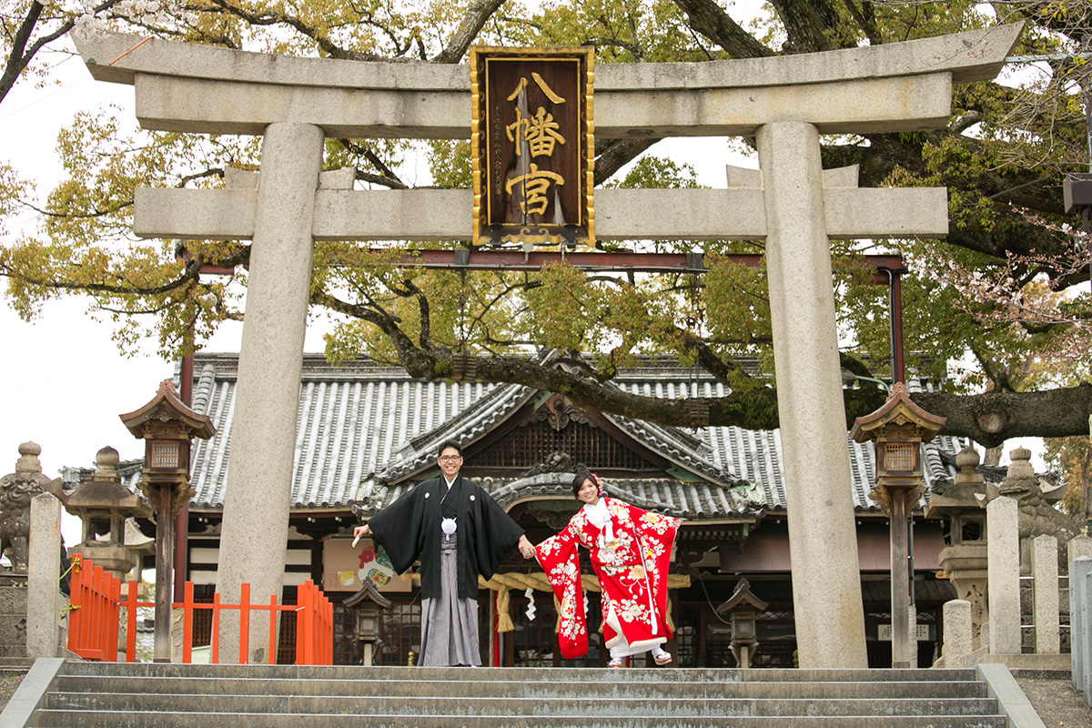 中百舌鳥八幡宮/外景地[大阪/日本]